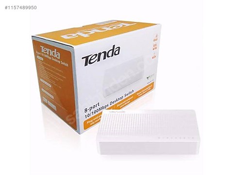 TENDA S108 V3 8PORT 10/100 YÖNETİLEMEZ SWITCH 