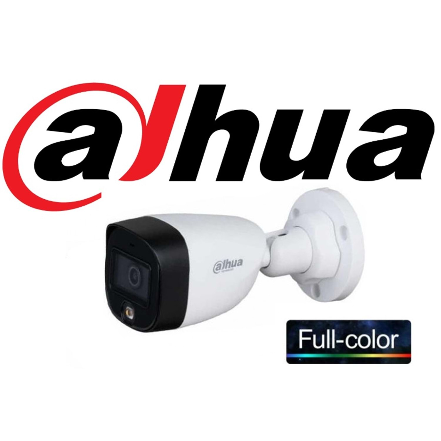 Dahua HAC-HFW1209C-LED-0360B 2MP 1080P Renkli Full Color AHD Kamera