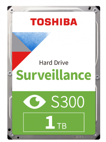 1TB TOSHIBA 5400Rpm S300 SATA 128MB 7/24  HDWV110UZSVA